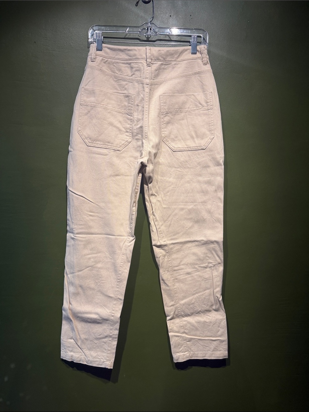 Reiss Casual Canvas Work Pants in Beige - Picture 6 of 6